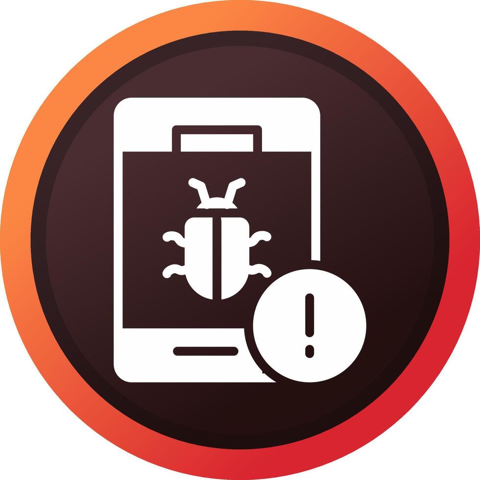 Bug Creative Icon Design vector