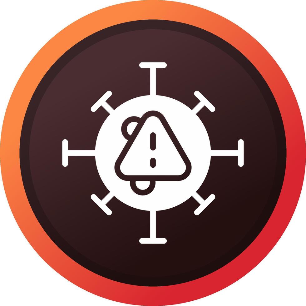Virus Creative Icon Design vector