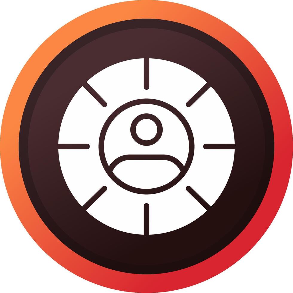 Targeting Creative Icon Design vector