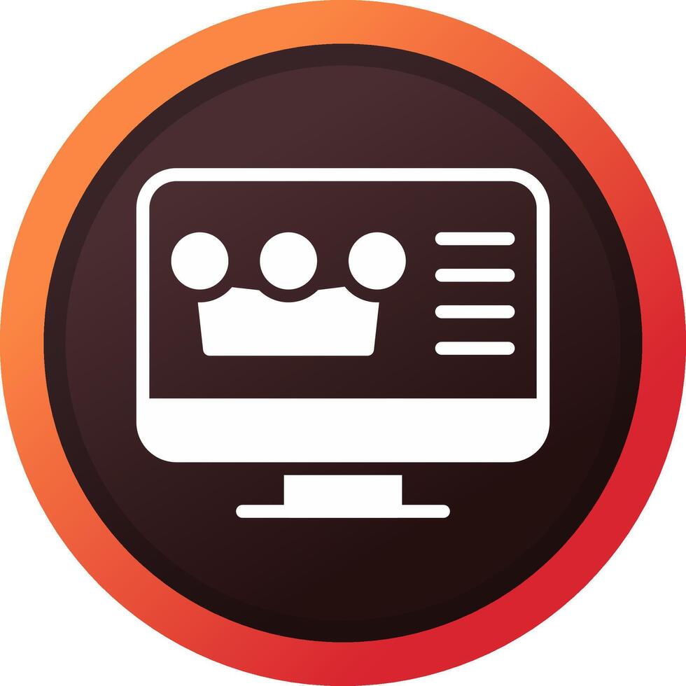 Premium Content Creative Icon Design vector
