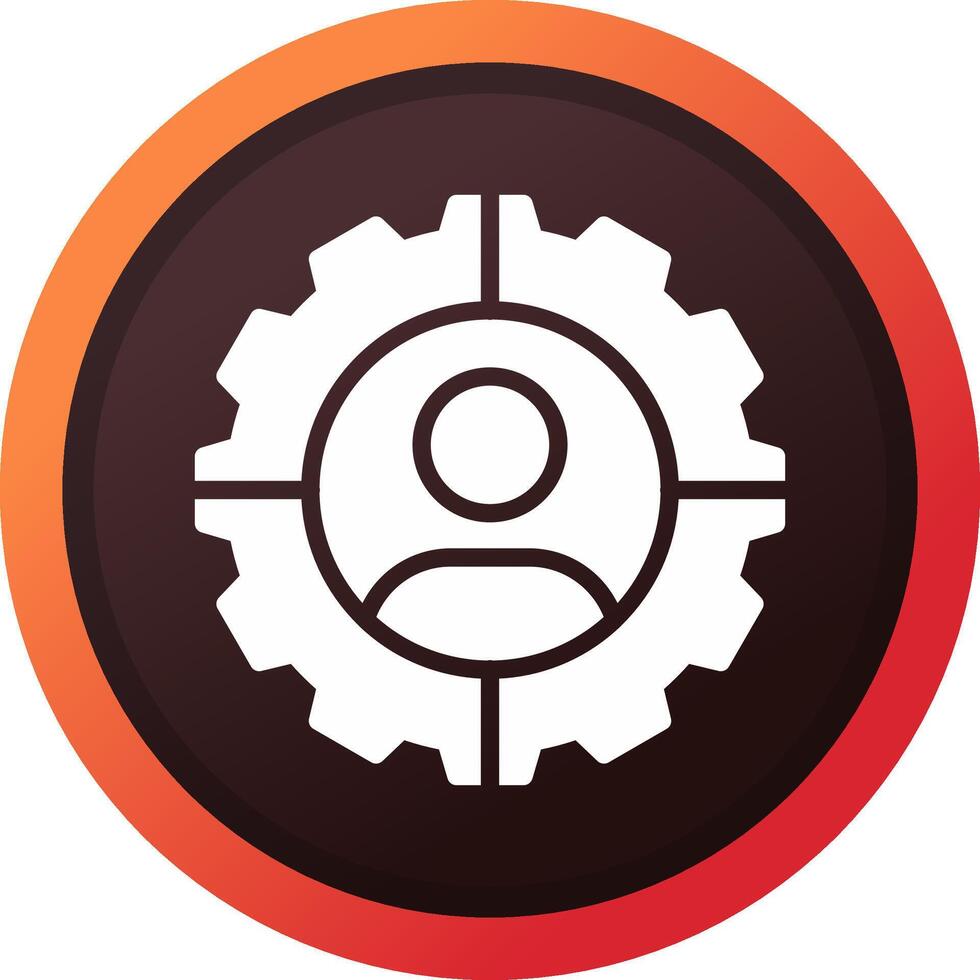 Personalization Creative Icon Design vector