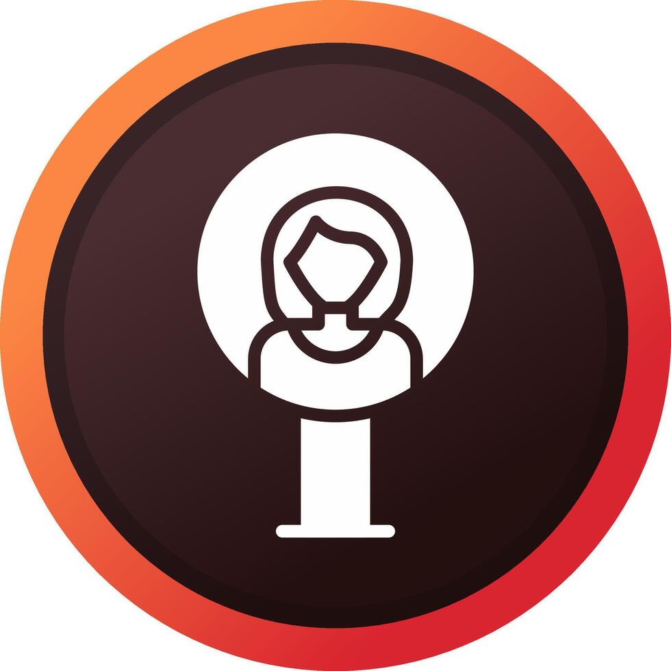 User Placeholder Creative Icon Design vector