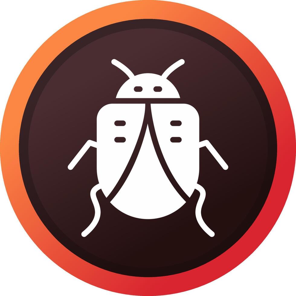 Bug Creative Icon Design vector