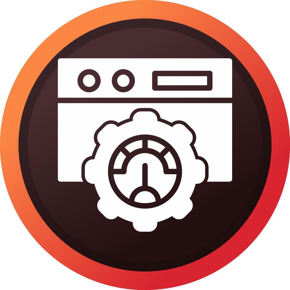 Search Engine Optimization Creative Icon Design vector