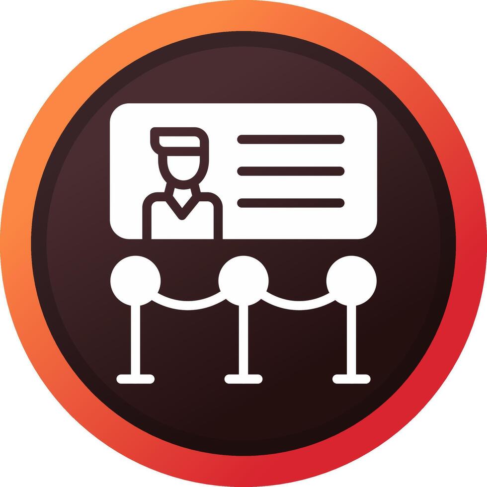 Exhibition Creative Icon Design vector