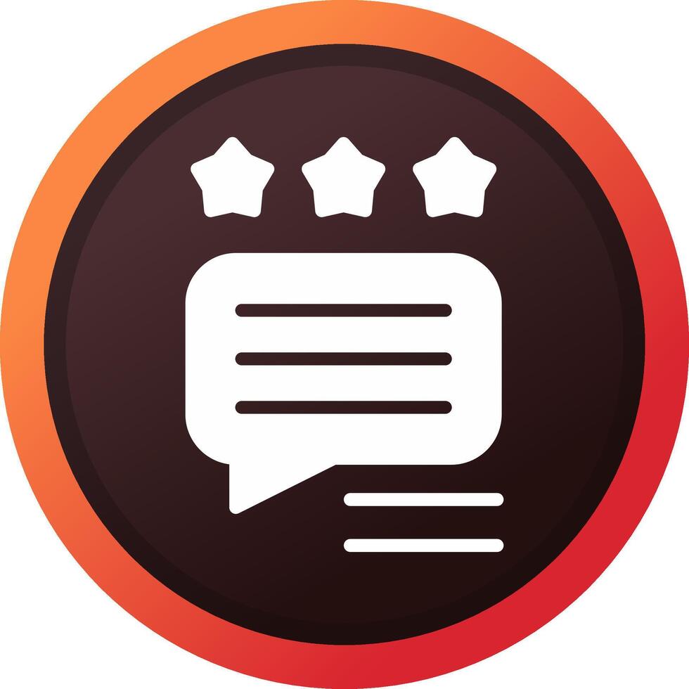 Customer Reviews Creative Icon Design vector