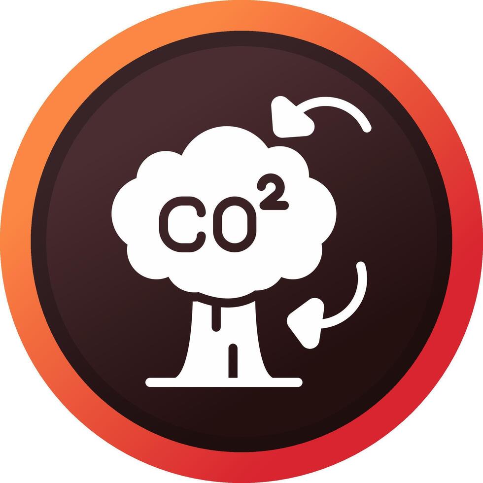 CO2 Creative Icon Design vector