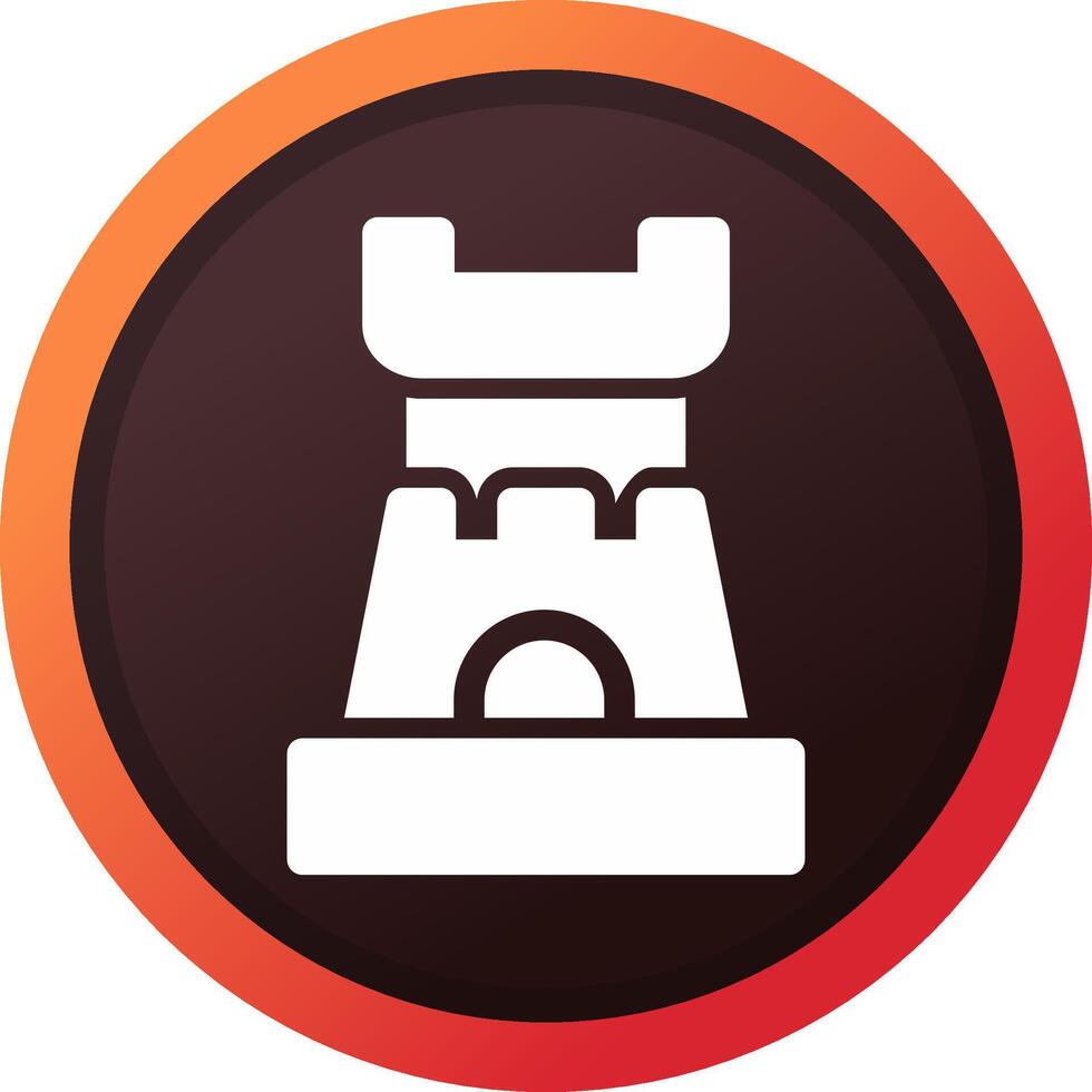 Castle Creative Icon Design vector