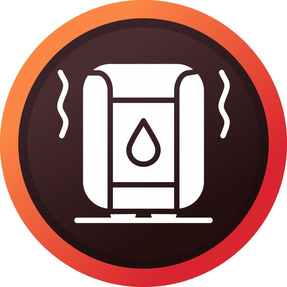 Humidifier Creative Icon Design vector