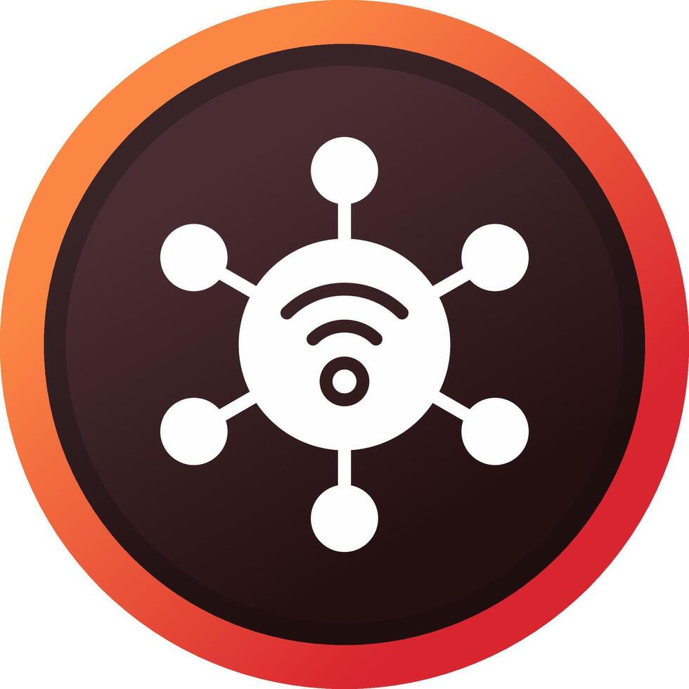 Internet of Things Creative Icon Design vector