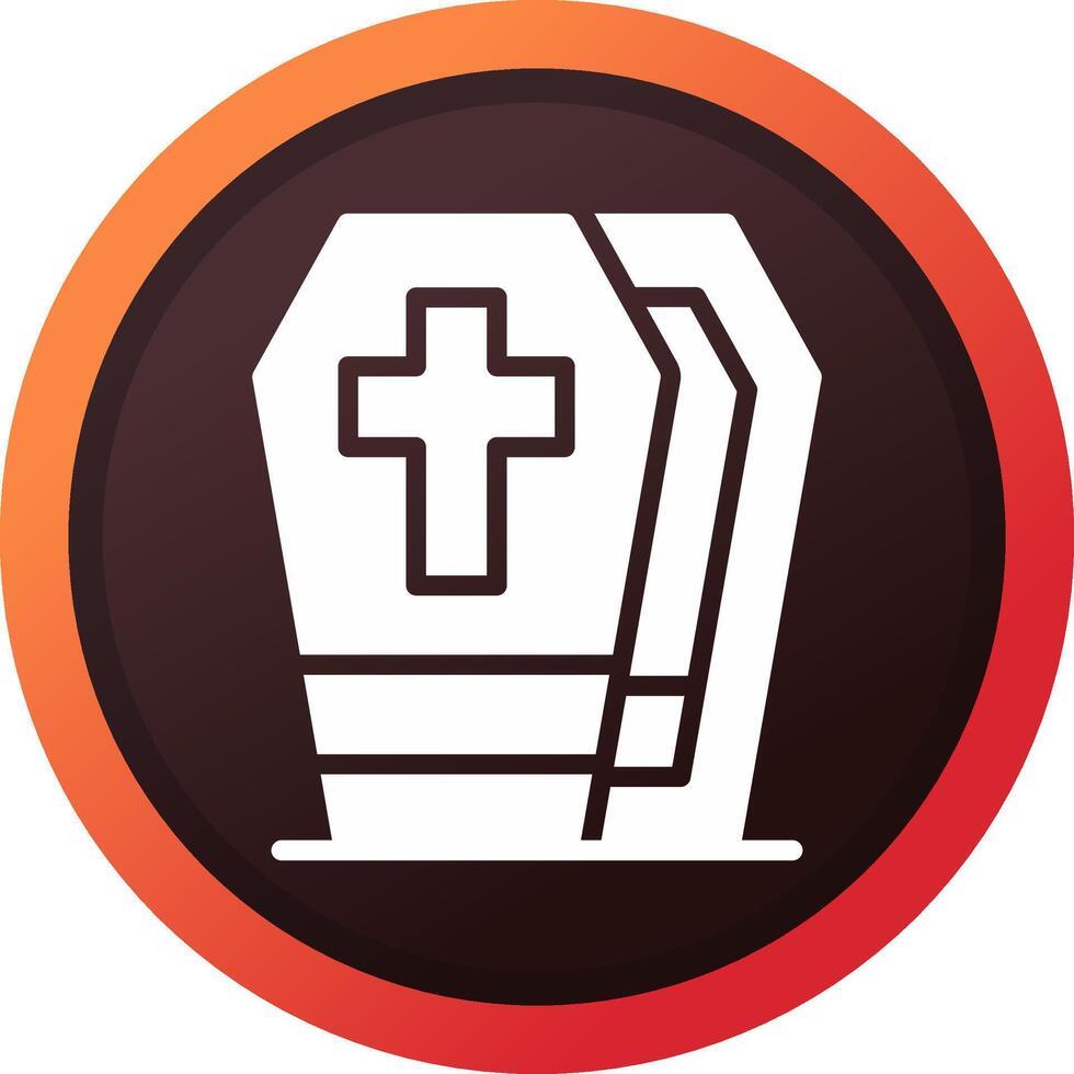 Coffin Creative Icon Design vector