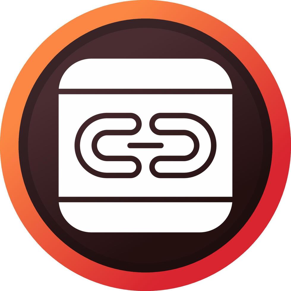 Link Creative Icon Design vector