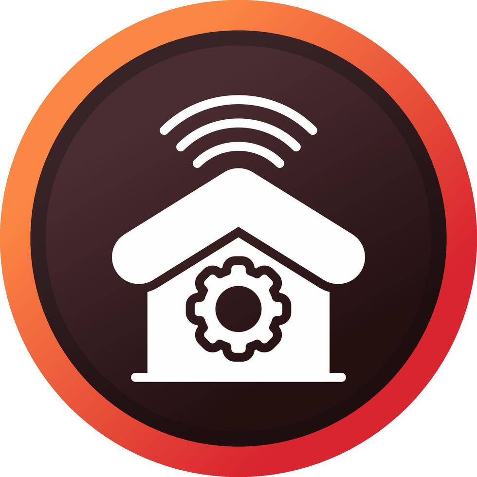 Home Automation Creative Icon Design vector