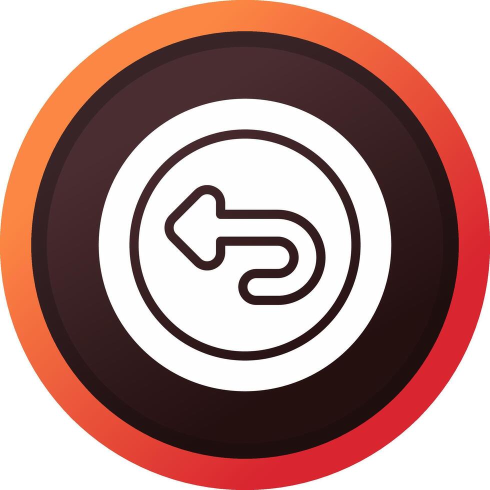 Undo Creative Icon Design vector