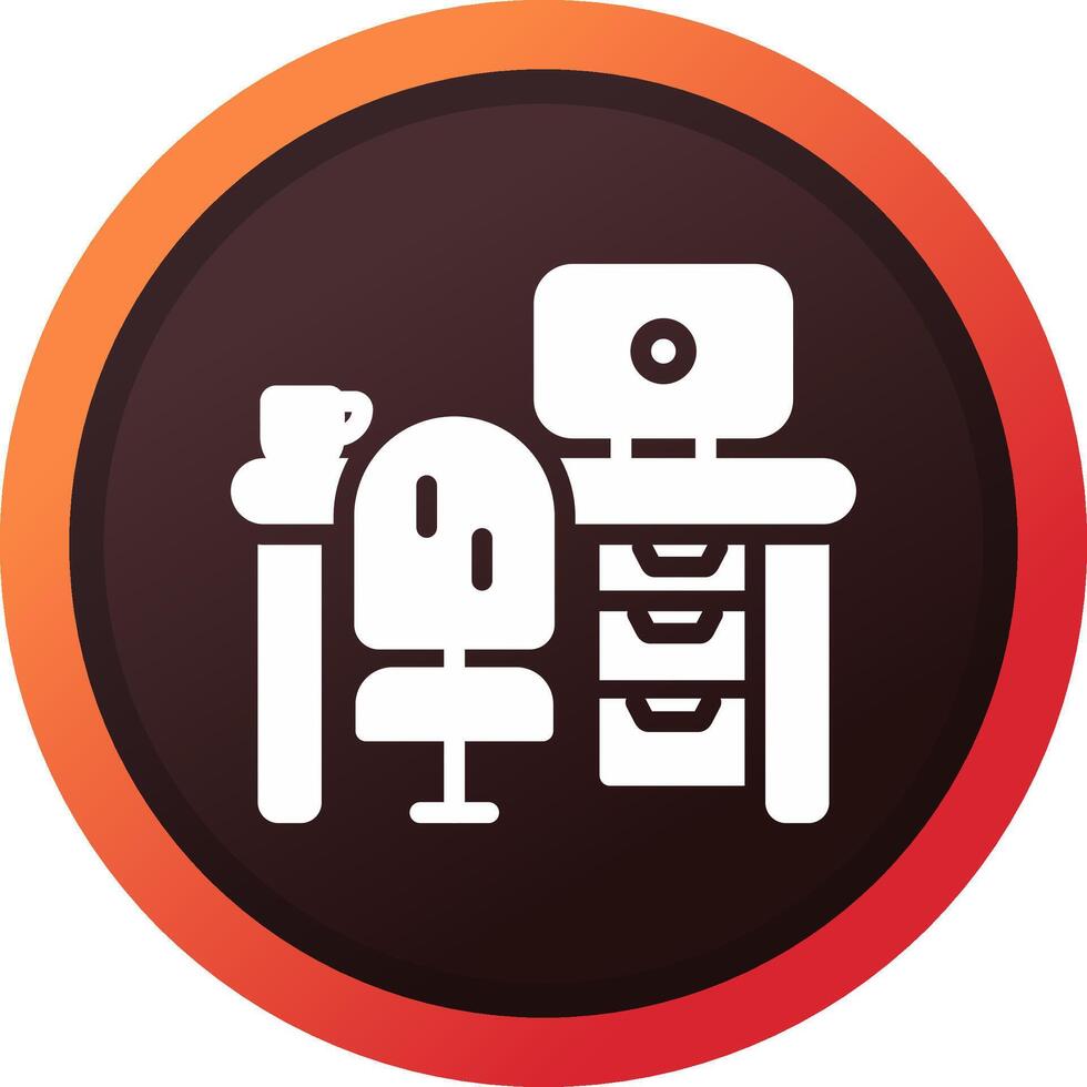 Workstation Creative Icon Design vector