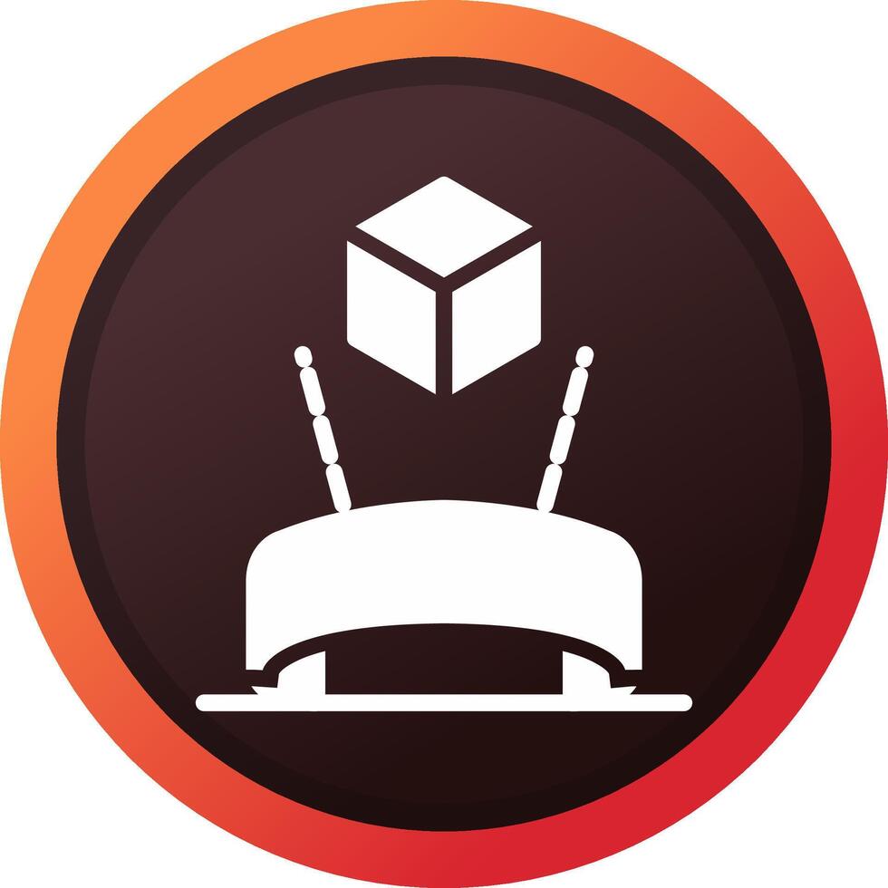 Head Up Display Creative Icon Design vector