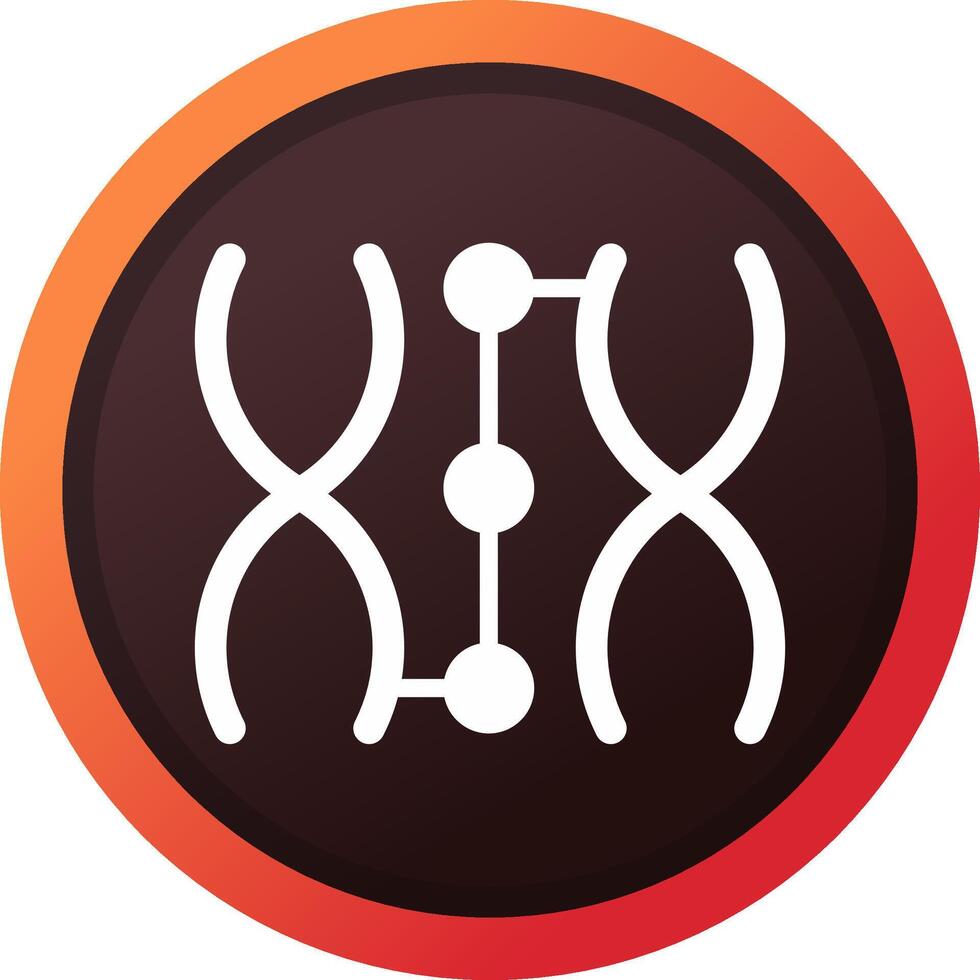 Cloning Creative Icon Design vector
