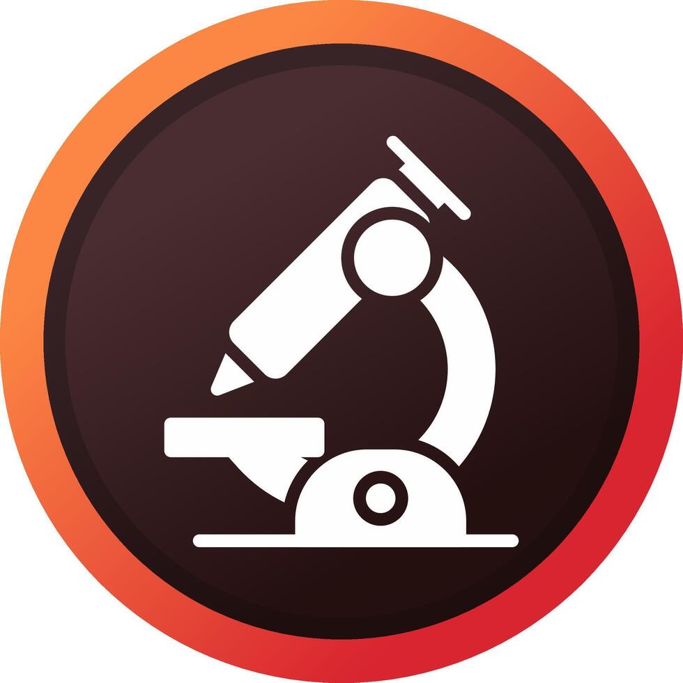 Microscope Creative Icon Design vector