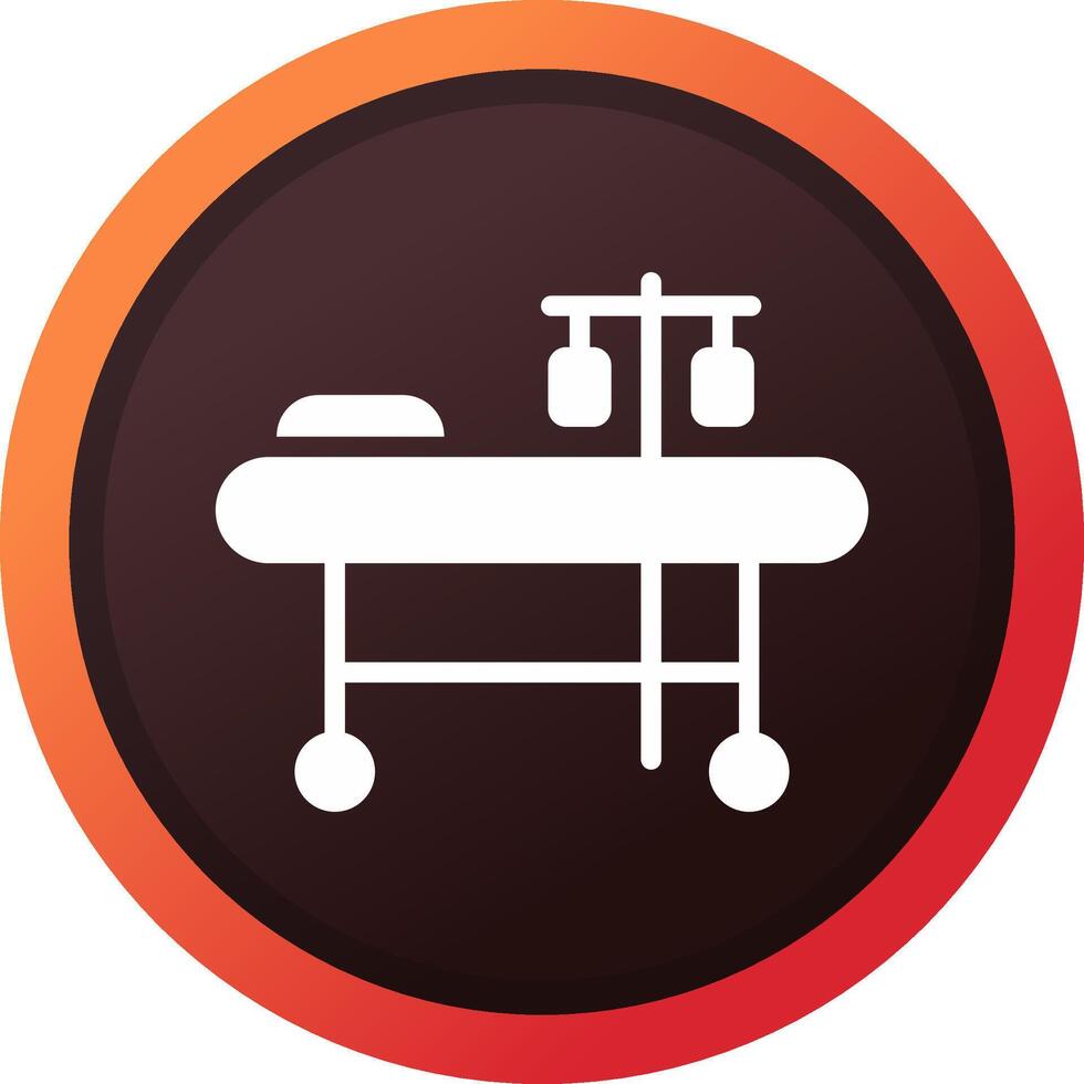Stretcher Creative Icon Design vector