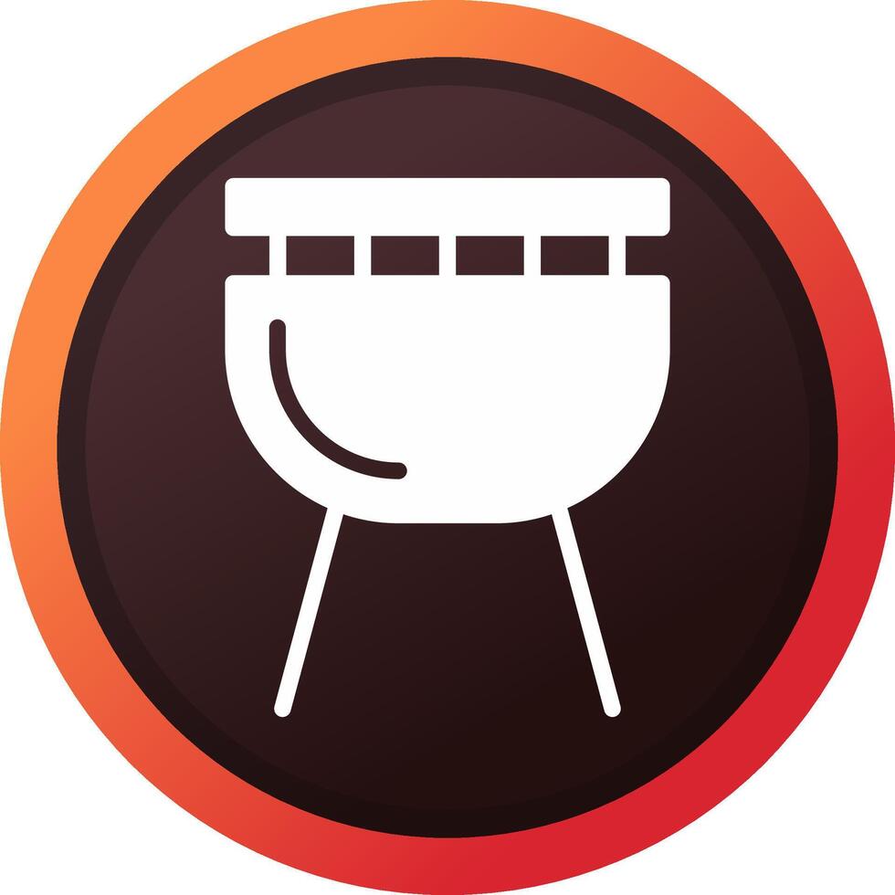 Barbecue Creative Icon Design vector