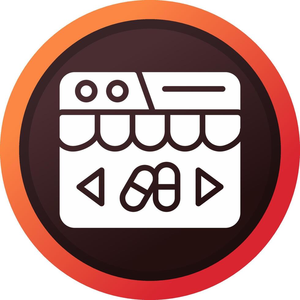 Wide Selection Of Products Creative Icon Design vector