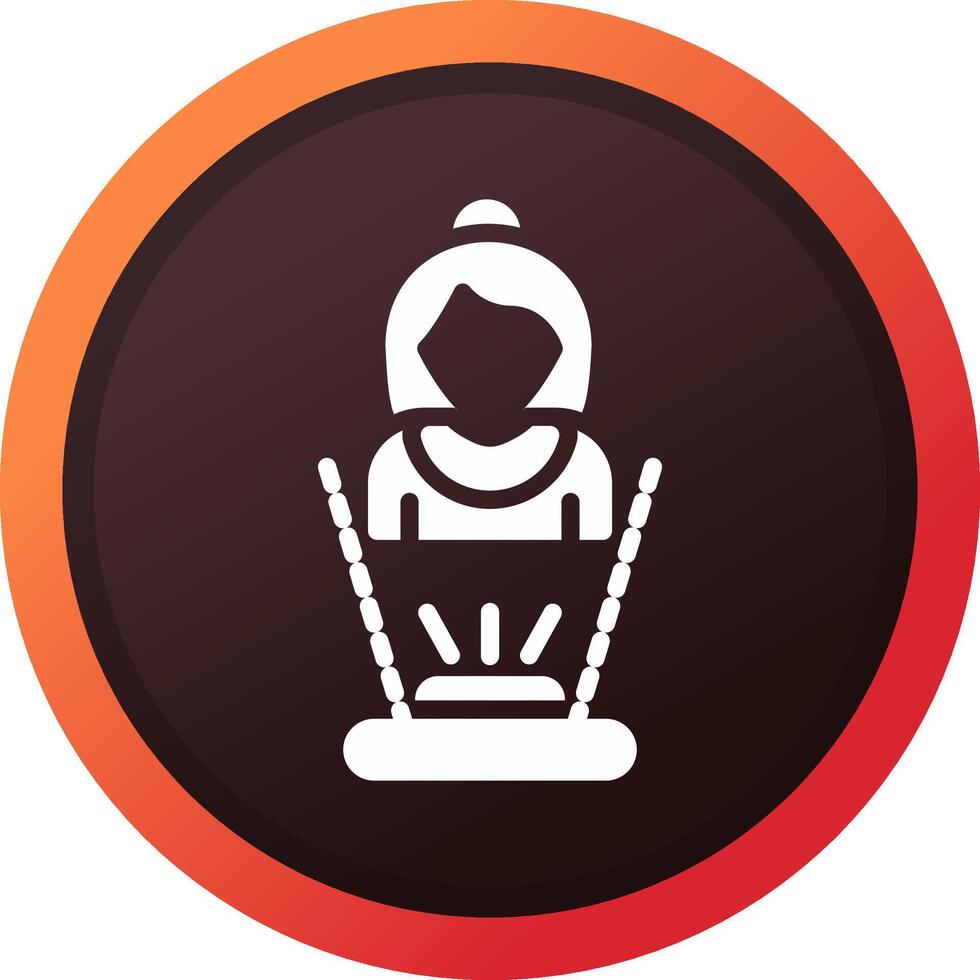 Hologram Creative Icon Design vector