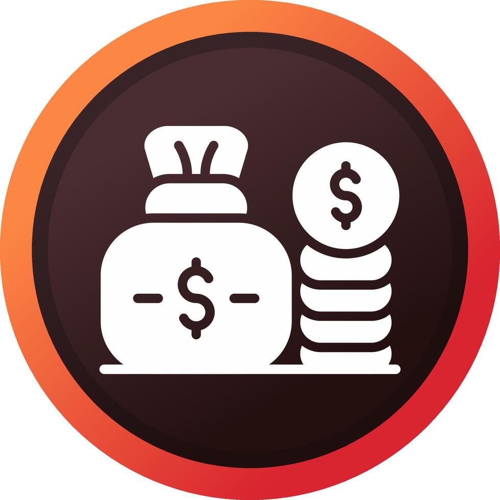 Fixed Deposit Creative Icon Design vector
