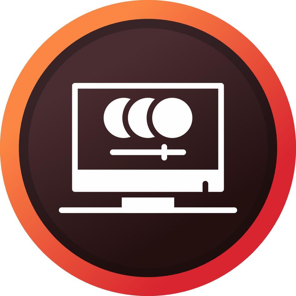 Digital Animation Creative Icon Design vector