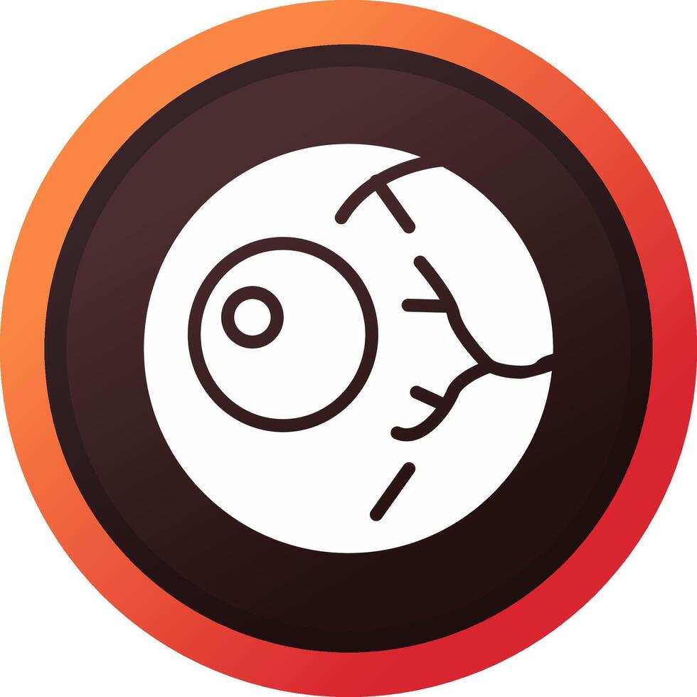 Eyeball Creative Icon Design vector