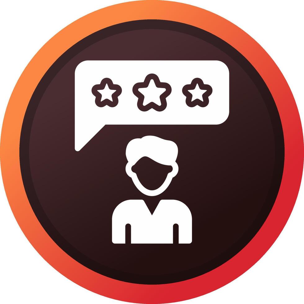 Feedback Creative Icon Design vector