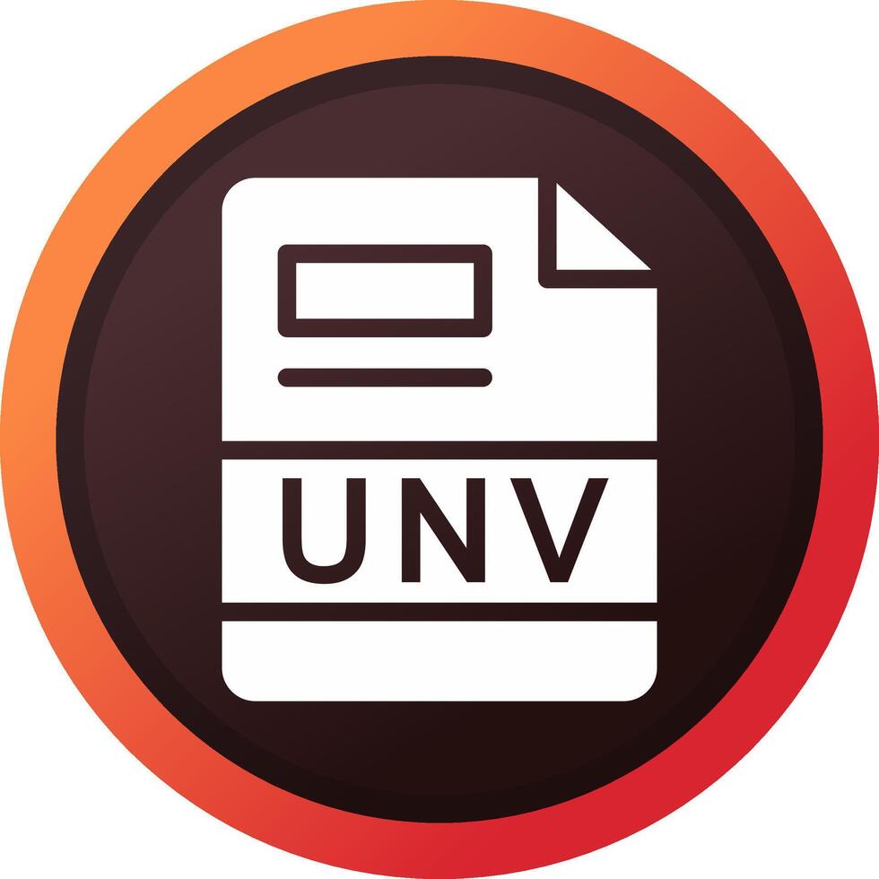 unv creativo icono diseño vector