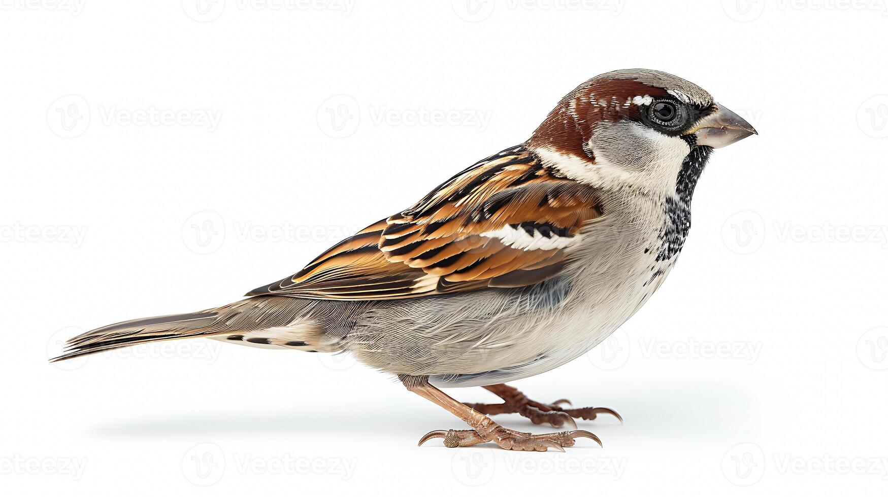 AI generated View of a Beautiful Sparrow Bird photo