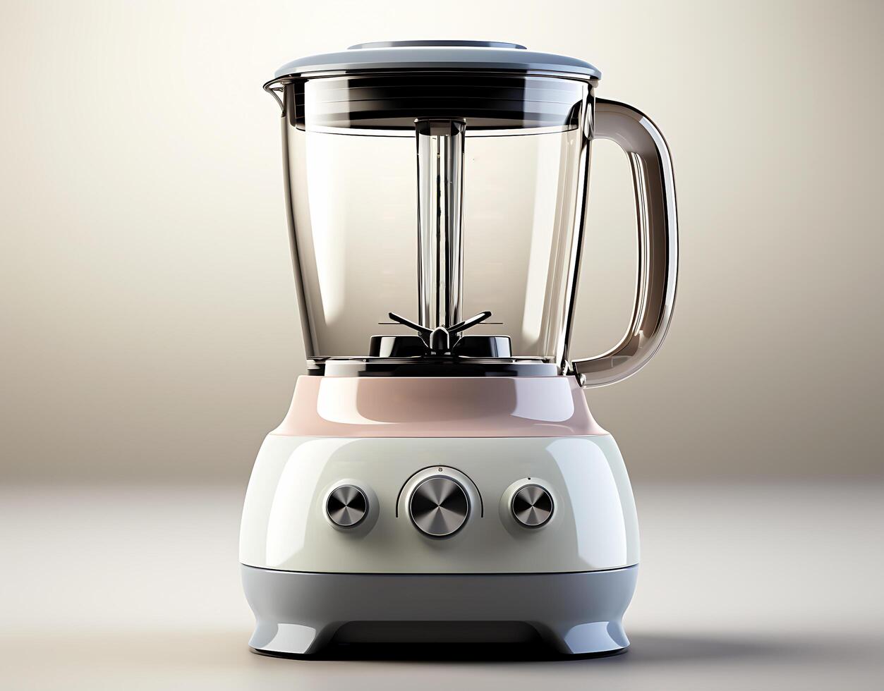 AI generated An impressive grinder mixer design for grinding, mixing, and blending photo