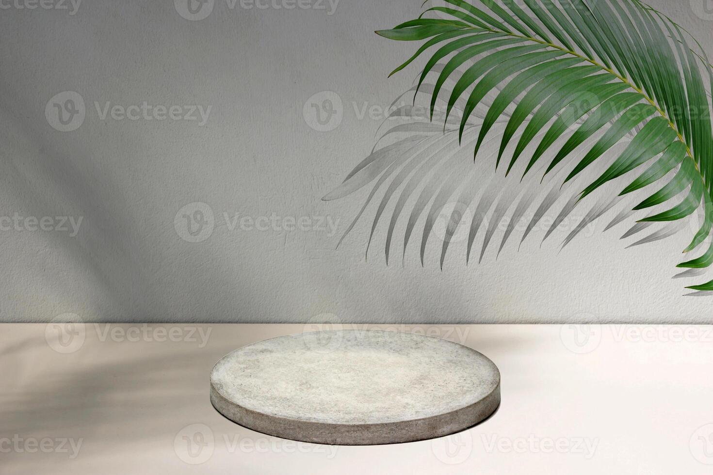 mock up, free space table desk show cosmetic product display, podium, stage pedestal or platform photo