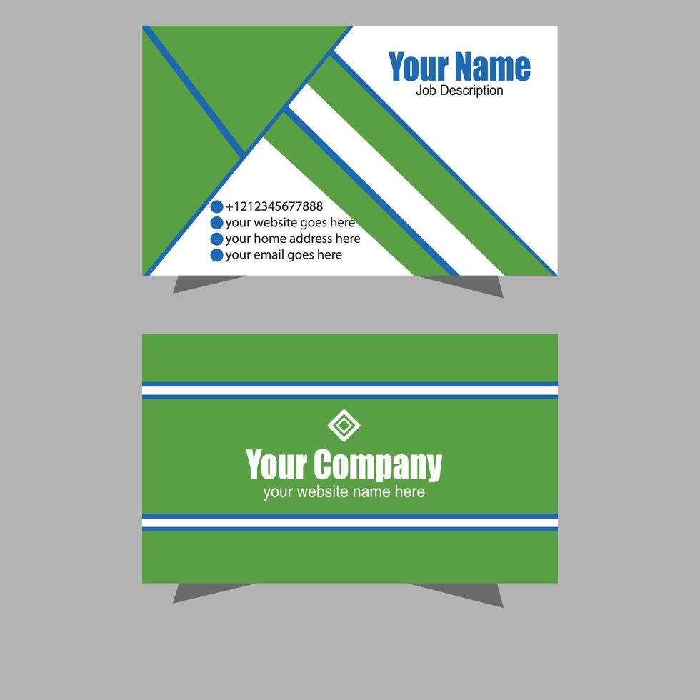 buissness card design vector