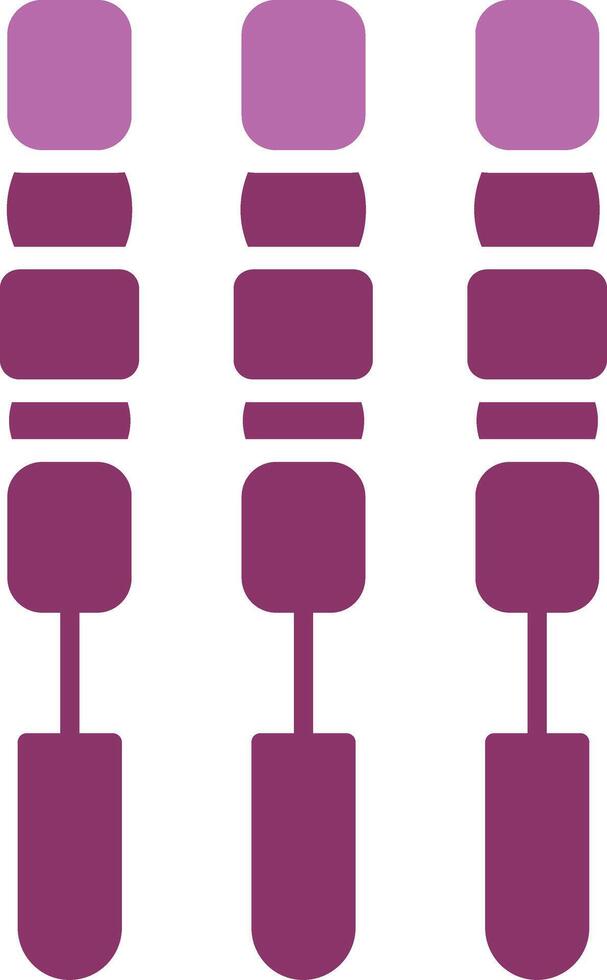 BBQ Stick Glyph Two Colour Icon vector