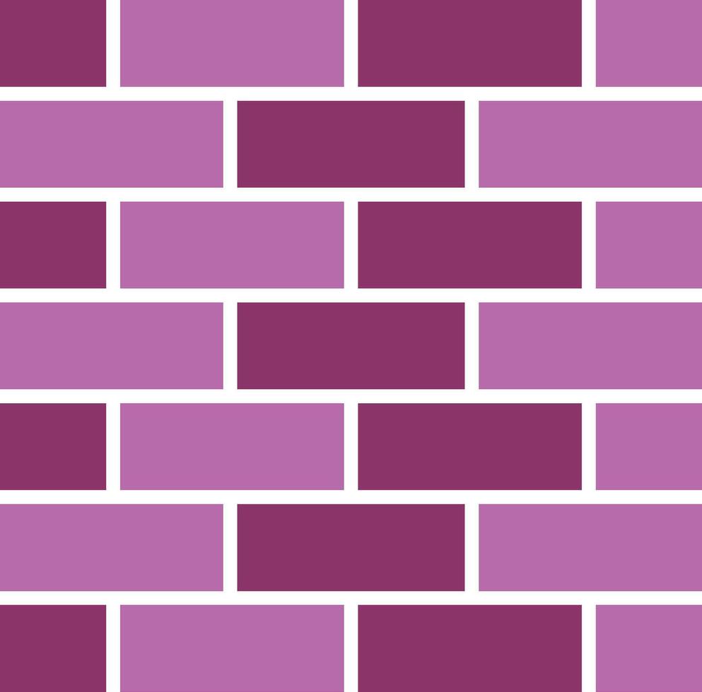 Brickwall Glyph Two Colour Icon vector