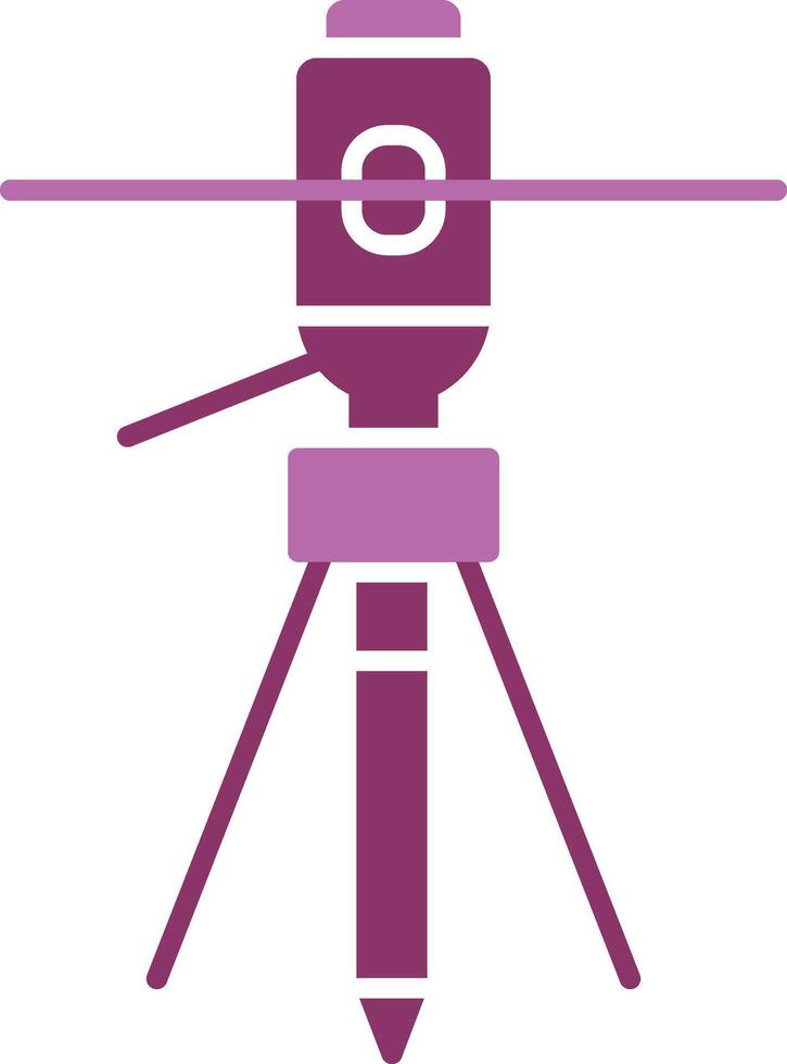 Lasers Glyph Two Colour Icon vector