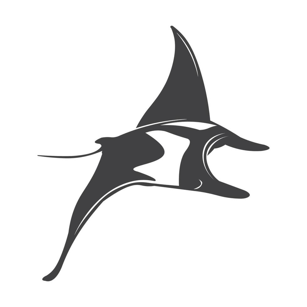 mantarraya vector ilustración, Perfecto para logo y t camisa diseño