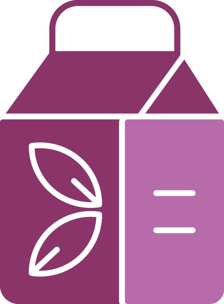 Package Glyph Two Colour Icon vector