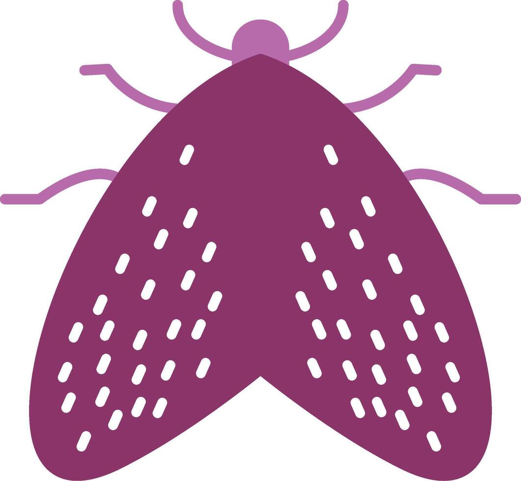 Insect Glyph Two Colour Icon vector