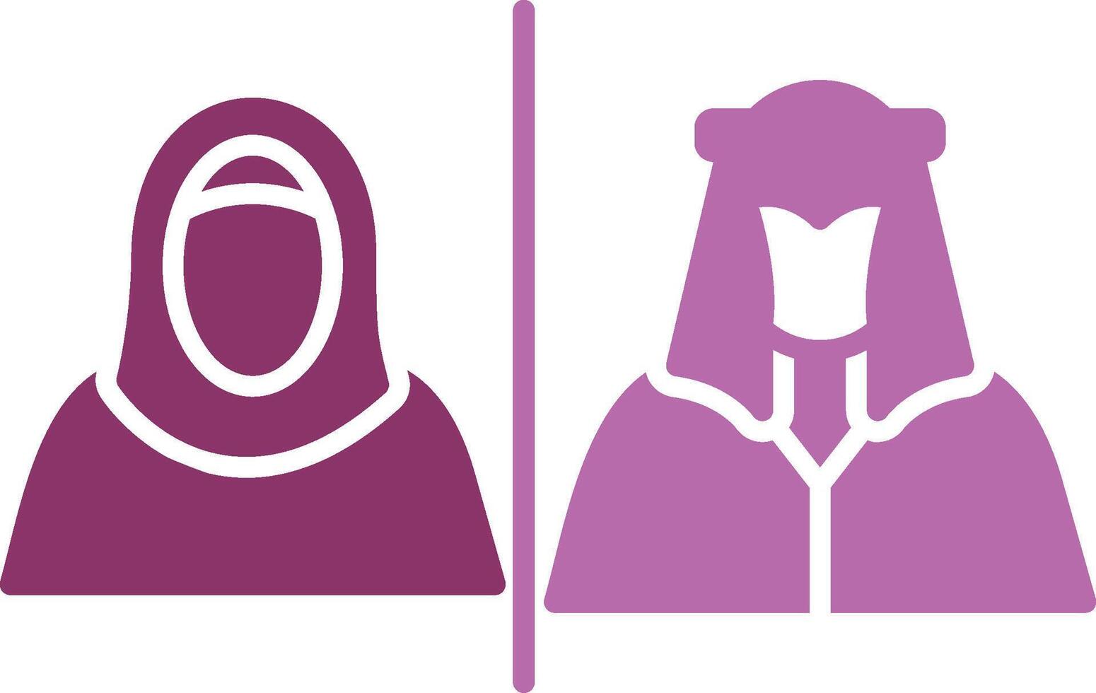 Divorce Glyph Two Colour Icon vector
