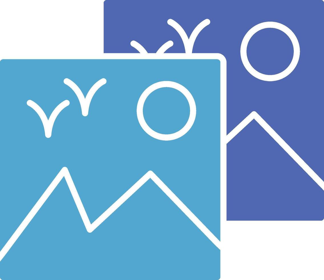 Images Glyph Two Colour Icon vector