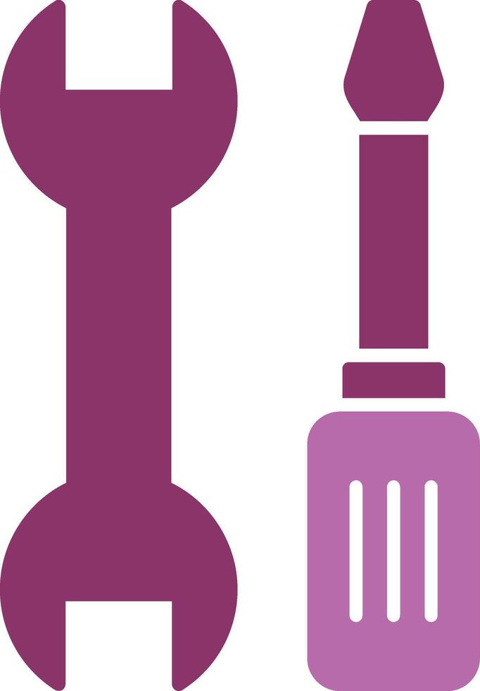Tools Glyph Two Colour Icon vector