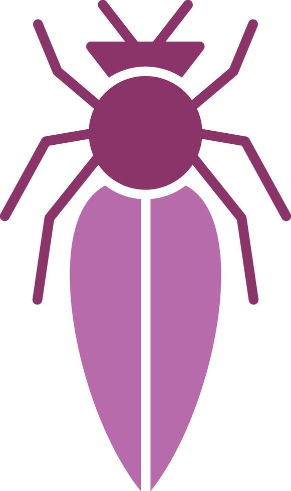 glyph two color icon vector