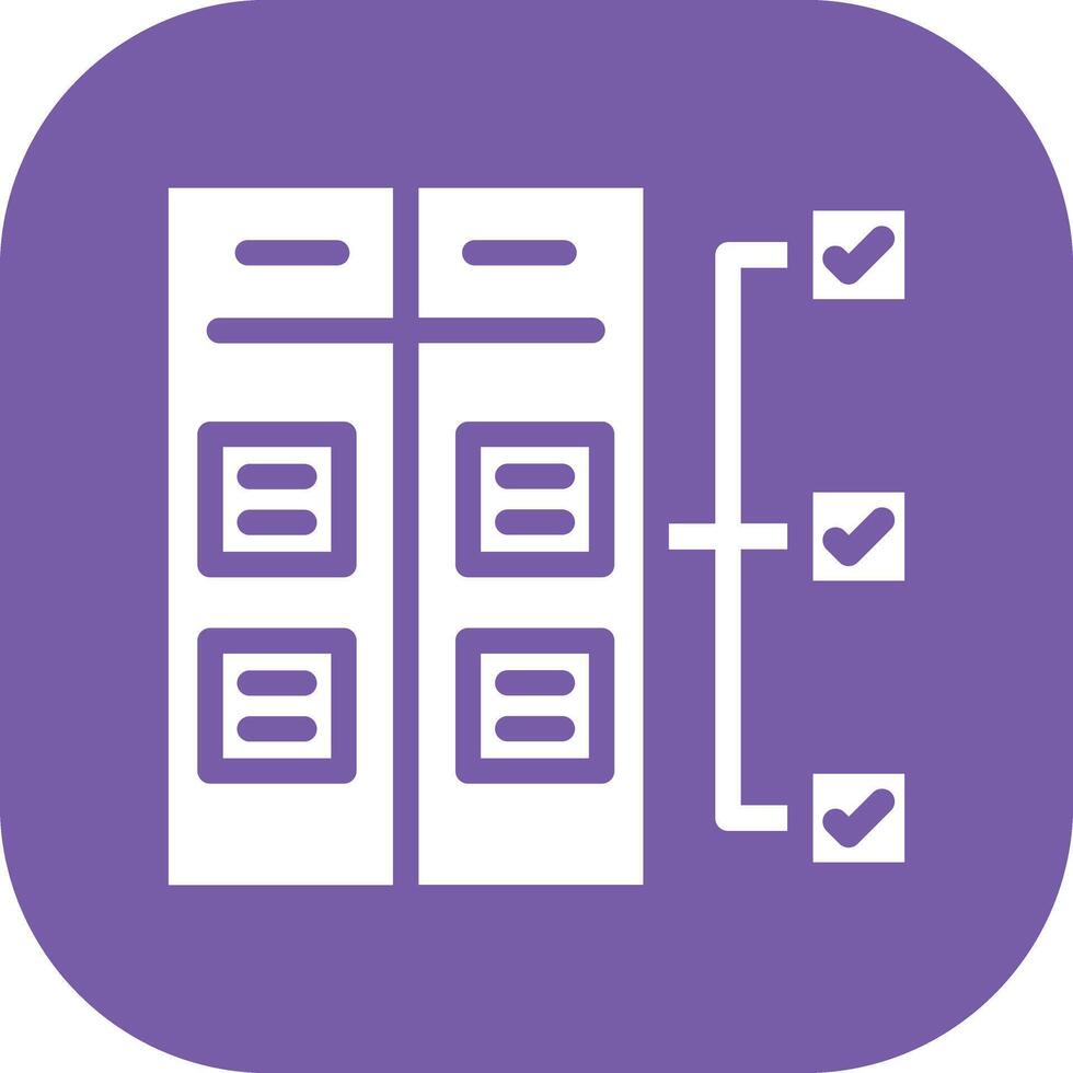 Scrum Tasks Vector Icon