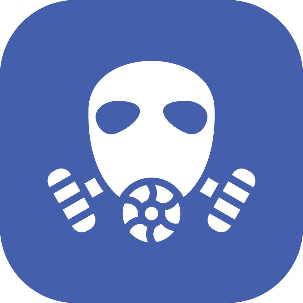 Gas Mask Vector Icon