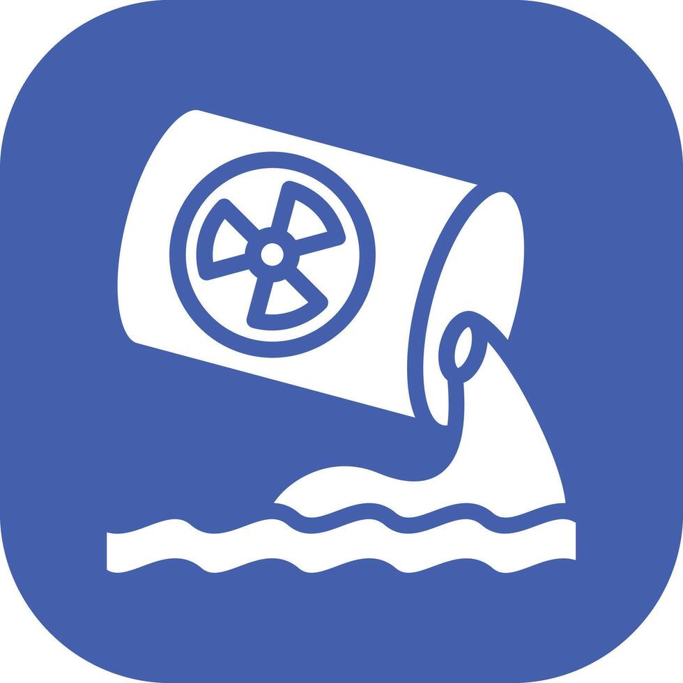 Toxic Waste Vector Icon