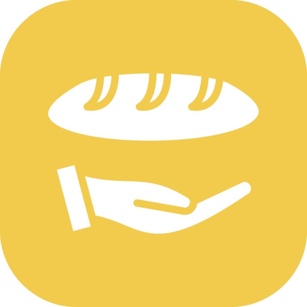Bread Donation Vector Icon