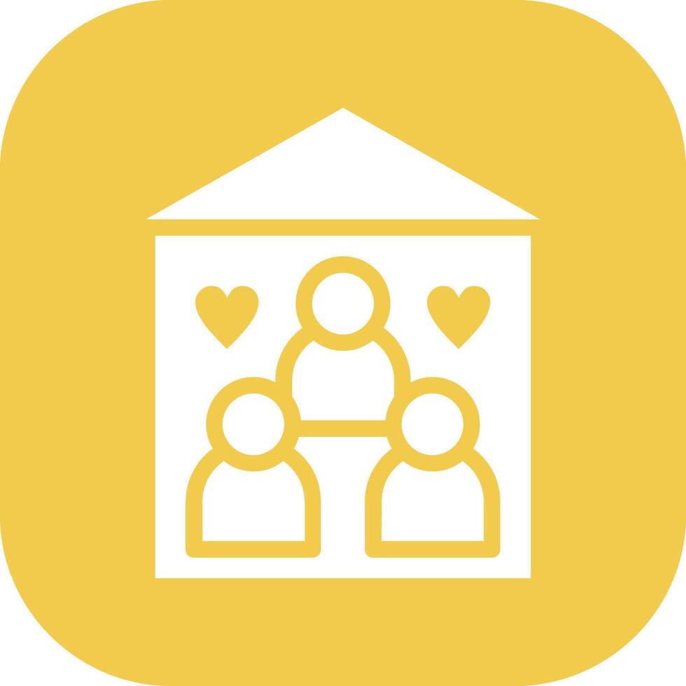 Sheltering Vector Icon